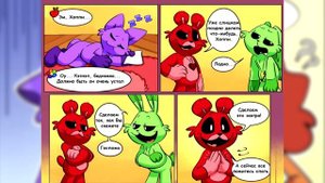 Poppy Playtime Chapter 4 | Время игры с Поппи~ Озвучка комиксов #36 |