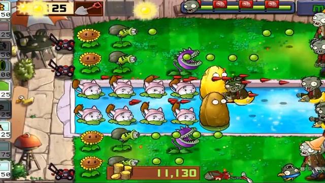 Прохождение мини-игр в растения против зомби. Седьмая смотреть онлайн