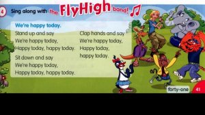 Fly High 2. Сторінка 41. We're happy today