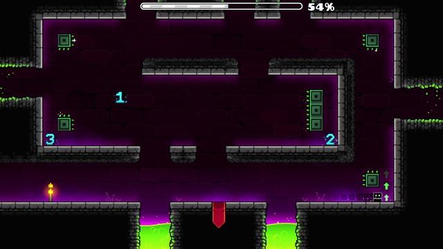 GD. Уровень Dash на 3 монетки. Подпишись) смотреть онлайн