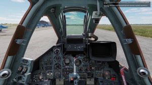 Обучение DCS World Су 25Т. Запуск, руление, взлет