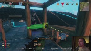 Valheim с друзьями. 36 Строительные работы на базе. Нарезка стрима.