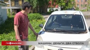 Аварийные деревья в Иркутске нередко падают на автомобили
