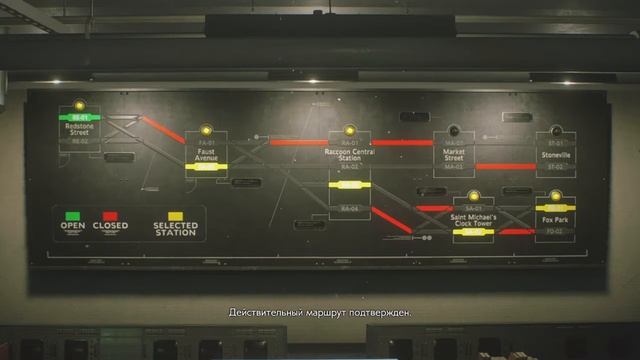 RESIDENT EVIL 3 Remake. Маршрут для Метро / Subway rout смотреть онлайн