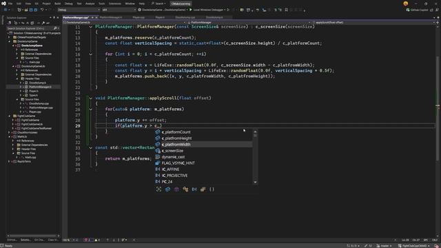 11.🕹️ Doodle Jump. Raylib. Дополнительные темы CMAKE. PCH. Game Engine се? смотреть онлайн