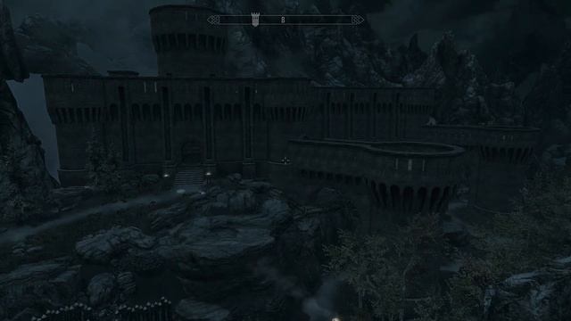 Skyrim. Форт Стражей Рассвета. Таймлапс. смотреть онлайн