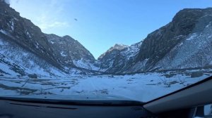 Как доехать на Мидаграбинские водопады? Зима