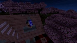 Как Построить Стартовый Дом из Сакуры в Minecraft