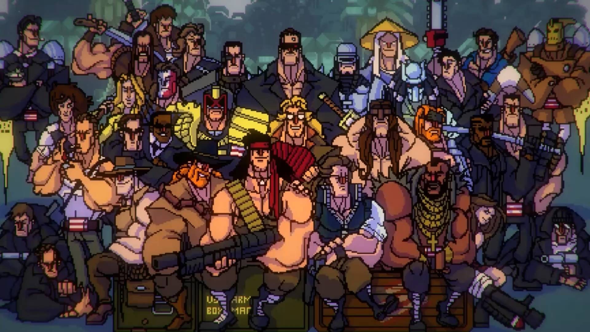 Broforce - начало цикла смотреть онлайн