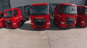 Передача клиенту тягачей КАМАЗ-54902
