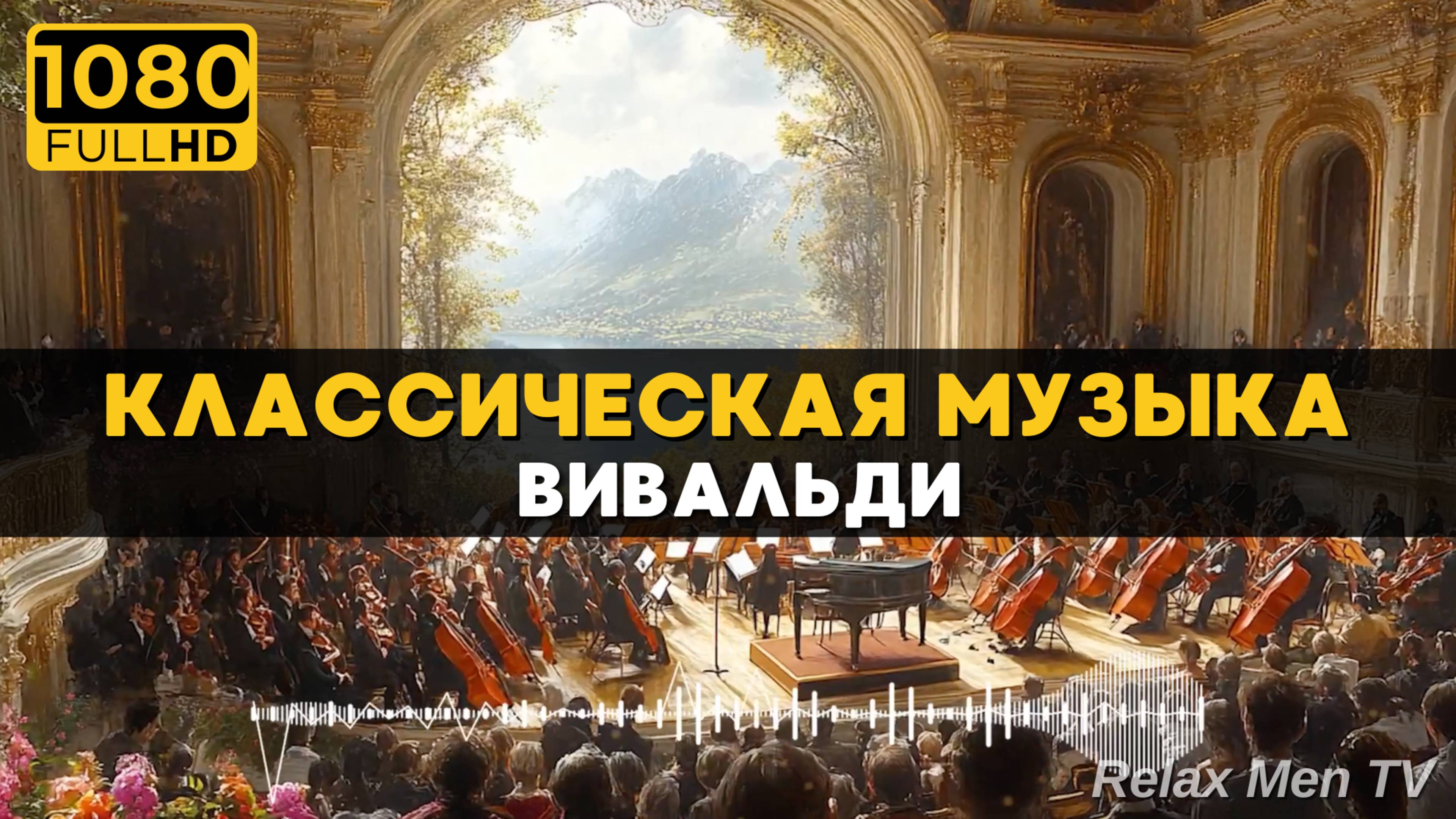🎻 Классическая музыка Вивальди - Спокойная музыка для отдыха, фона и медитации