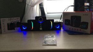 Колонки aceline ASP240, DEXP R500, и разветвитель cablexpe.