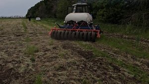 Тончайшие настройки Посевной Машины РА-3.11 на вводе 179 га. залежи в сева оборот.