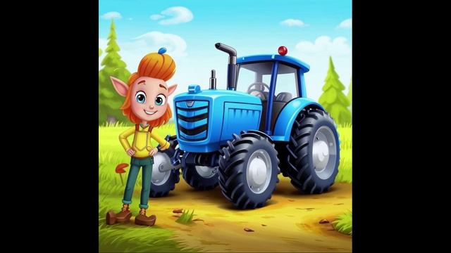 Аудио мультфильм Синий трактор и его друзья. Самый Самый