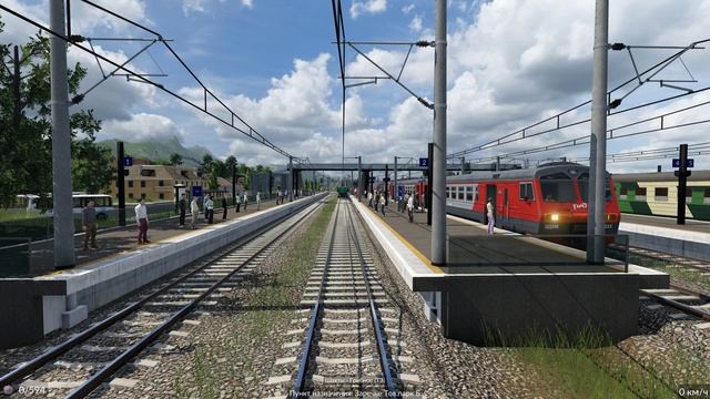 Transport Fever 2 - Сибирия. Поездка на грузовом поезде по мар? смотреть онлайн