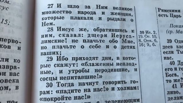 1329 Воскресенье. Читаем Библию. смотреть онлайн