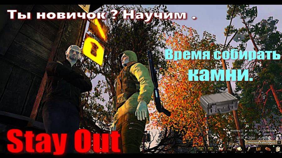 ⭐Stay Out⭐Сталкер-Онлайн 👍Ты новичок ? научим . Время собирать камни .