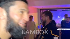 Как Рамзан Кадыров встретил Хамзата Чимаева и Магомед