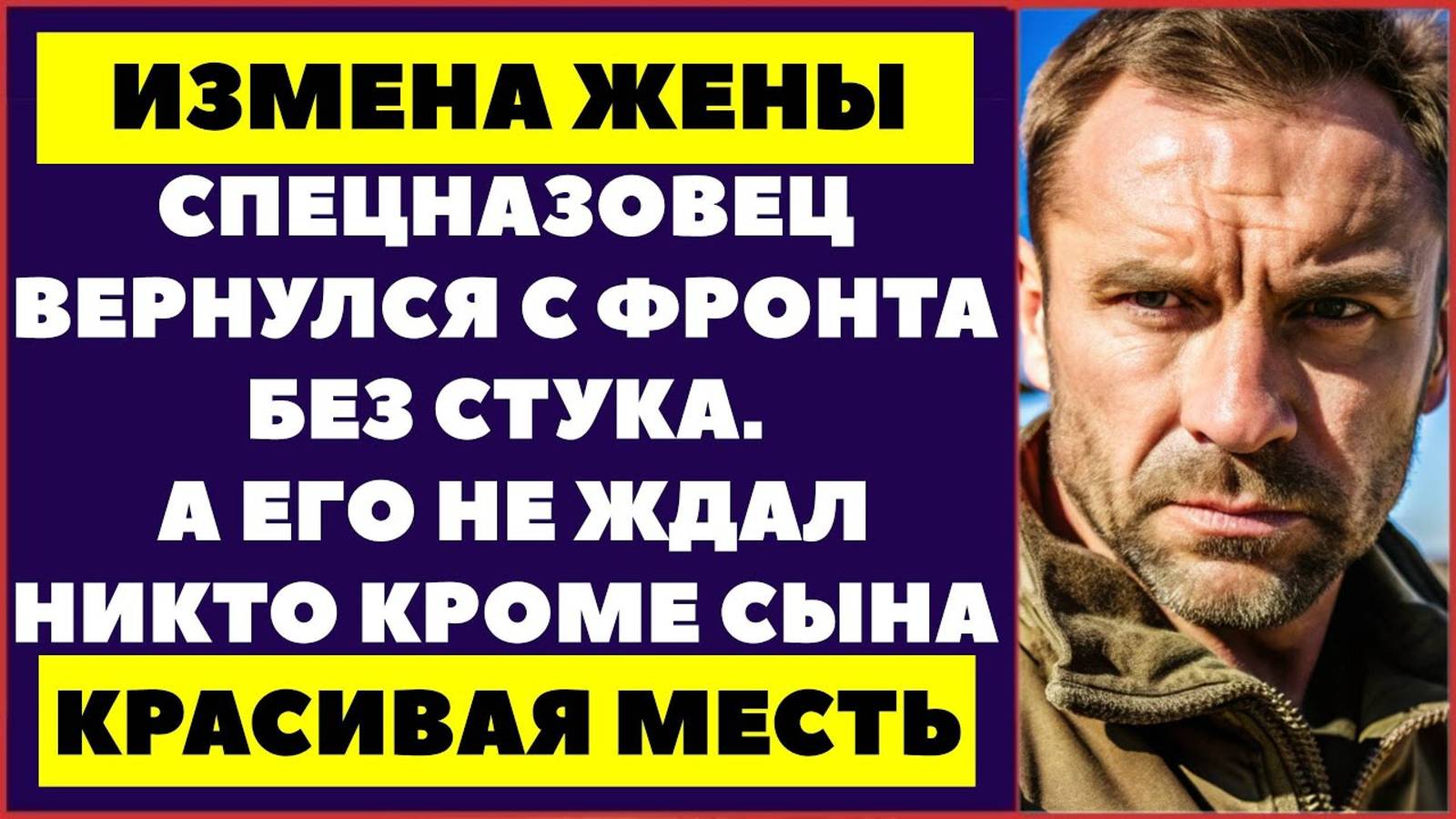 Измена жены. Мобилизованный вернулся с фронта без стука. А жена совсем не ждала. Аудио рассказ