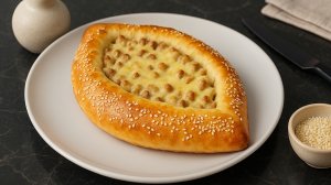 Хачапури с мясной начинкой