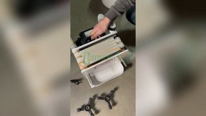 Установка фильтрующего картона в фильтр пресс Hobby