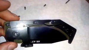 Китайская реплика Cold Steel AK-47 (разборка, регулировка)