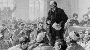 Ленин на съезде казаков: