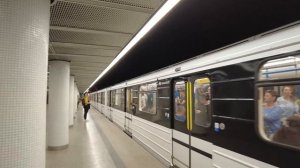 Мытищинские «номерные» на линии метро M3 в Будапеште / R