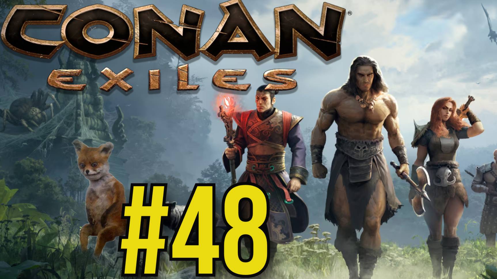 Conan Exiles Прохождение(2025) ч48 Делаем големов и качаем работяг
