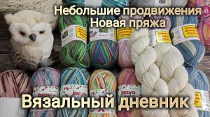 Вязальный дневник 18-25: Небольшие продвижения, новая пряжа.