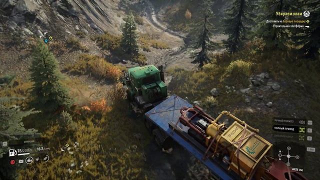 SnowRunner \ МИЧИГАН / УБИРАЕМ ХЛАМ #snowrunner смотреть онлайн