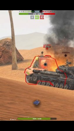 АМХ 50Б  КАТЯ делает БИТВУ ВЕКА amx 50b #tanksblitz