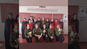 выступление в школе на День Победы!