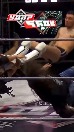 Прекрасная атака с третьего каната #нфр #wrestling #реслинг #prowrestling #рестлинг