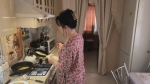 🥞 ПЕКУ БЛИНЫ 3 стакана -всегда удачный рецепт ✅ влог на кухне ЖИВУ КАК УМЕЮ. НАТАЛИ