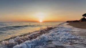 #ГОЛУБИЦКАЯ 2025 Восход солнца над Азовским морем. Потрясающие кадры с музыкой моря