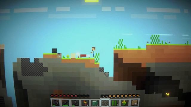 майнкрафт в 2d • FlatCraft #1 смотреть онлайн