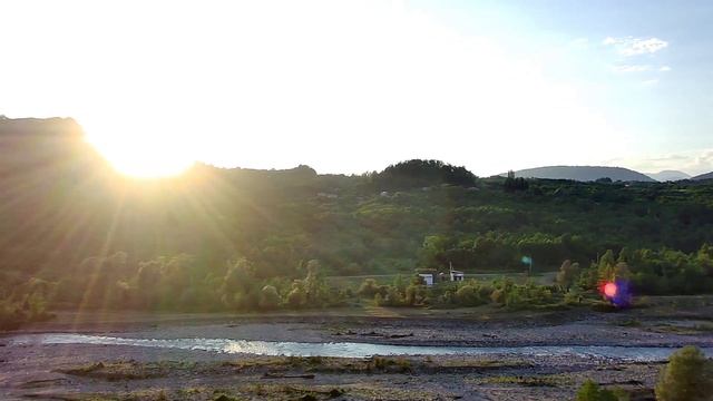 Село Дзыгута вид с Багмарана
