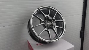Диски CN Forged 2161B 20 8.5J вес 11kg Hyper Black Machined Lip