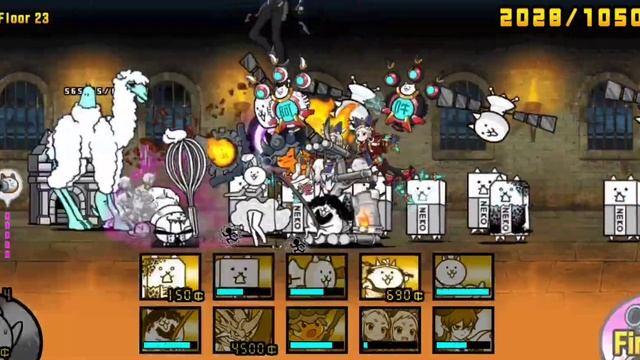 ПРОХОЖДЕНИЕ 30 ЭТАЖА Heavenly tower ( the battle cats ) смотреть онлайн