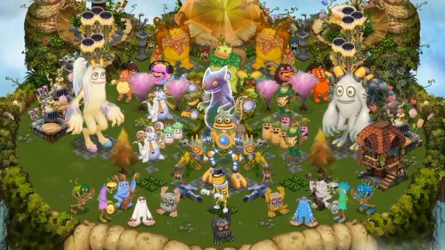 Полная песня острова Растений в #My singing Monsters смотреть онлайн