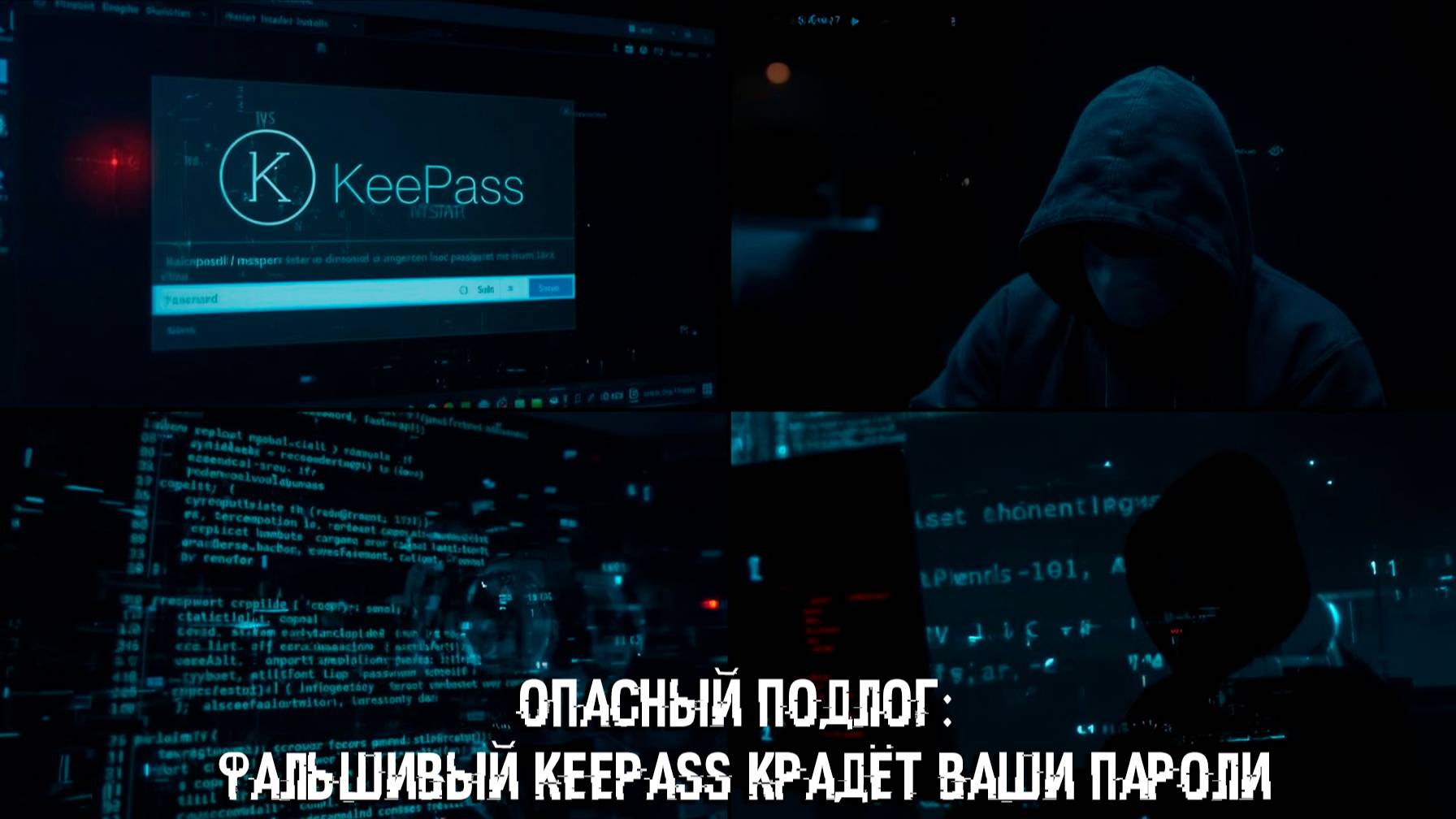 Опасный подлог: фальшивый KeePass крадёт ваши пароли