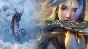 斗罗大陆2绝世唐门:百万年魂兽银龙王现身,让帝天放走王秋儿,王秋儿即将献祭