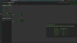 Simulator.io: реализация логических операций импликации и эквивалентности