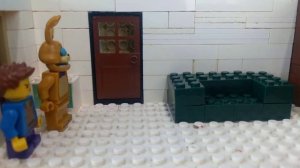 lego fnaf into the pit , лего фнаф в бассейн