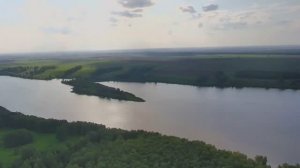 Полет над Правдинским водохранилищем. Тестовый полет.