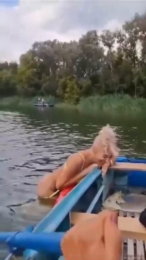 Искупалась!
