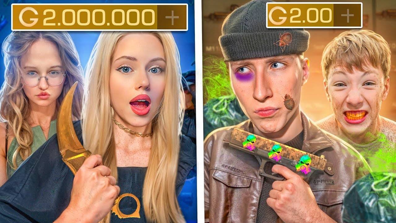 БЕДНЫЕ vs БОГАТЫЕ В STANDOFF 2