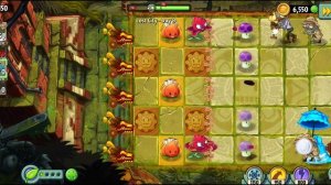 Уровень -8, Затерянный город, Растения против Зомби-2