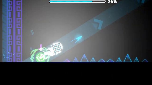 Мой новый уровень в geometry dash!!! смотреть онлайн